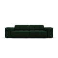 Cosmopolitan Design Chicago 3-zitsbank - Velvet - Flessengroen