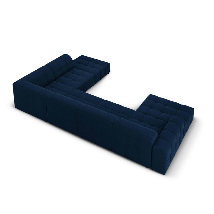Cosmopolitan Design Chicago U-bank - Hoek Rechts - Velvet - Koningsblauw