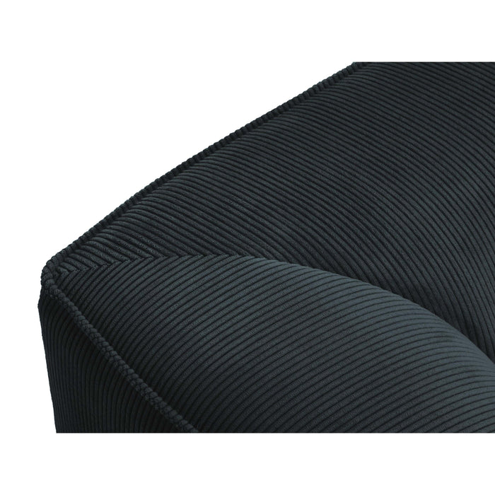 Windsor & Co Sao 4-zitsbank - Ribstof - Blauw