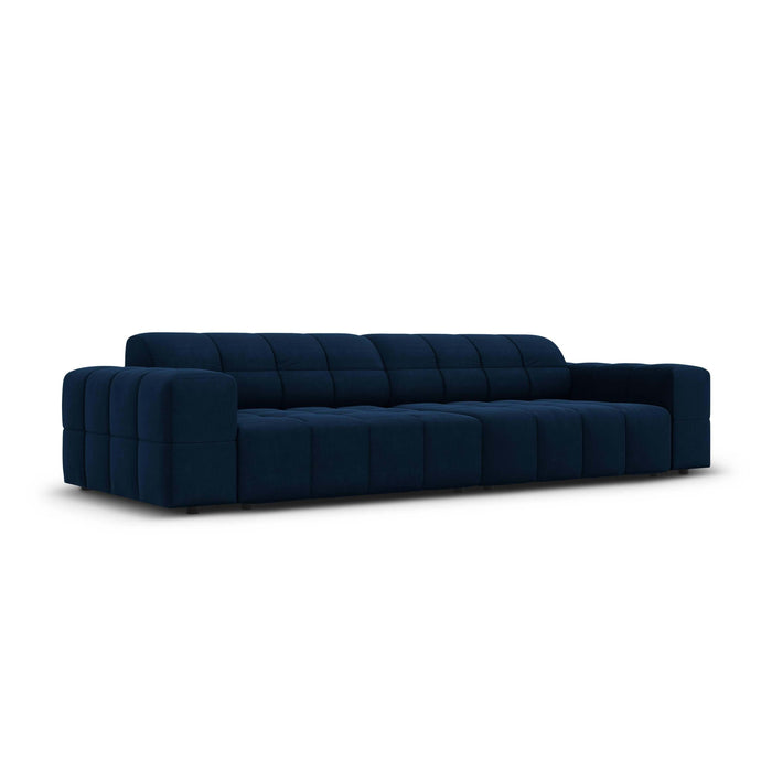Cosmopolitan Design Chicago 4-zitsbank - Velvet - Koningsblauw