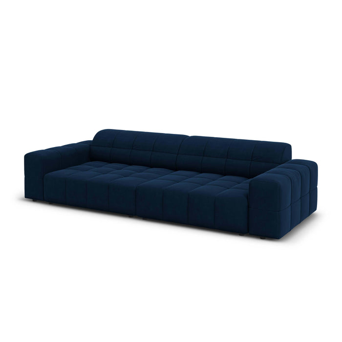 Cosmopolitan Design Chicago 4-zitsbank - Velvet - Koningsblauw