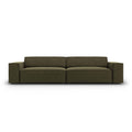 Micadoni Jodie 4-zitsbank - Fluweel - Groen