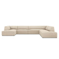 Windsor & Co Sao U-bank - Hoek Rechts - Ribstof - Lichtbeige