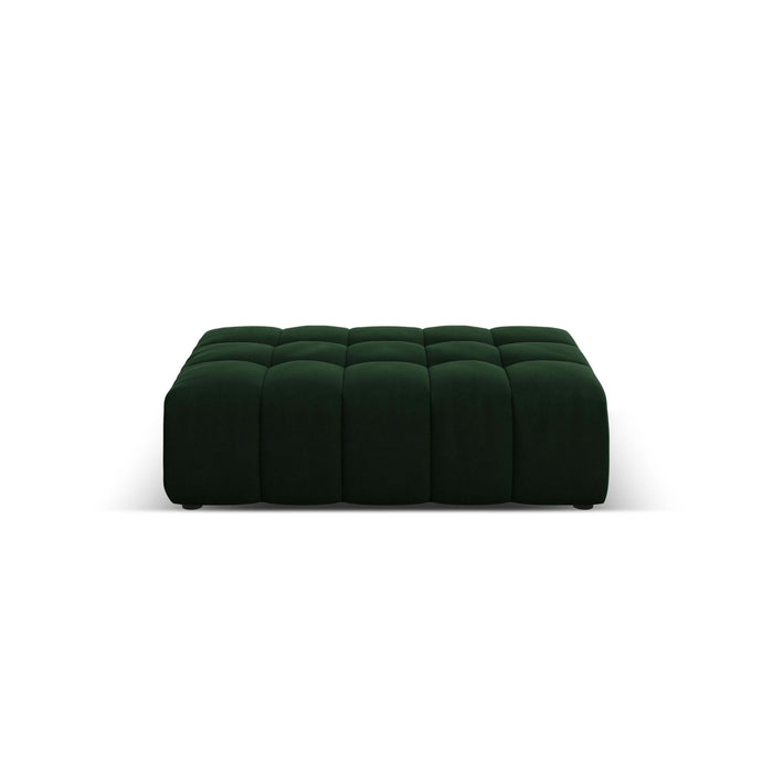 Cosmopolitan Design Chicago 4-zitsbank Links Open - Velvet - Flessengroen