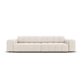 Cosmopolitan Design Chicago 4-zitsbank - Velvet - Crème