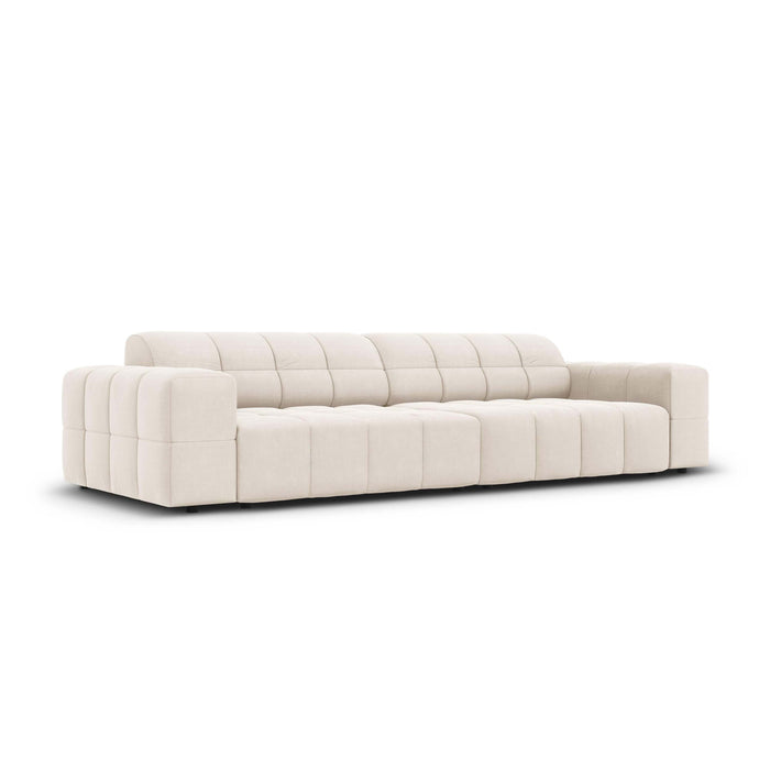Cosmopolitan Design Chicago 4-zitsbank - Velvet - Crème
