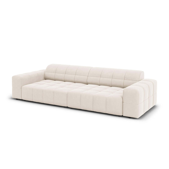Cosmopolitan Design Chicago 4-zitsbank - Velvet - Crème