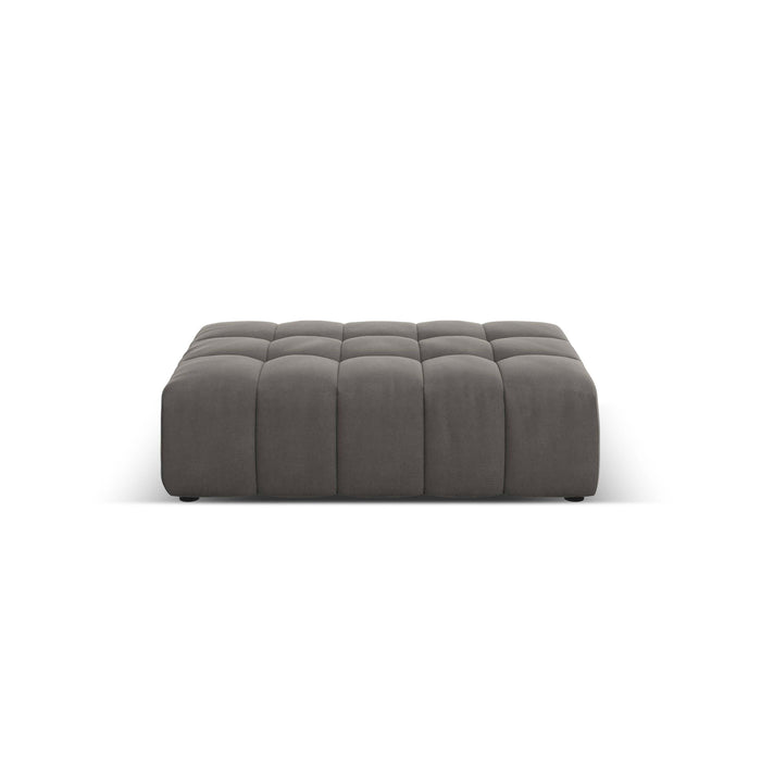 Cosmopolitan Design Chicago 4-zitsbank Rechts Open - Velvet - Grijs