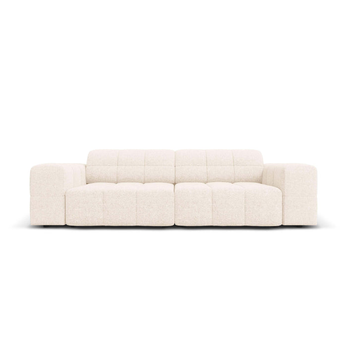 Cosmopolitan Design Chicago 3-zitsbank - Chenille - Crème