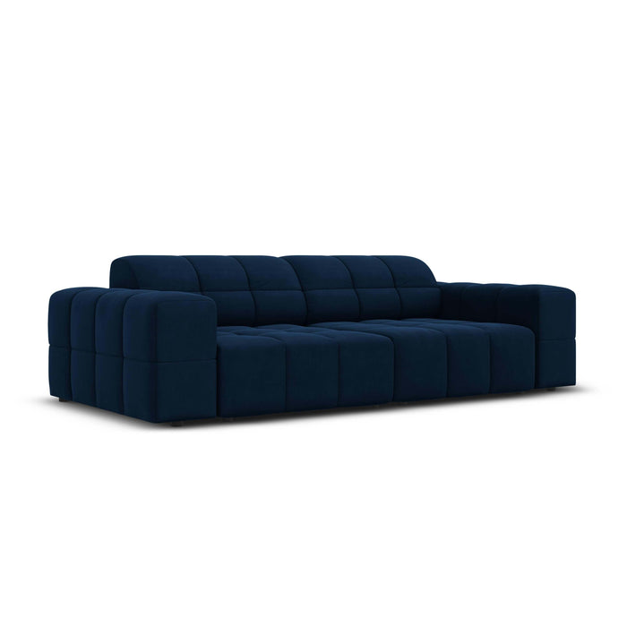 Cosmopolitan Design Chicago 3-zitsbank - Velvet - Koningsblauw