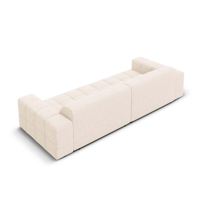 Cosmopolitan Design Chicago 4-zitsbank - Chenille - Crème