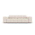 Cosmopolitan Design Chicago 3-zitsbank  - Velvet - Crème
