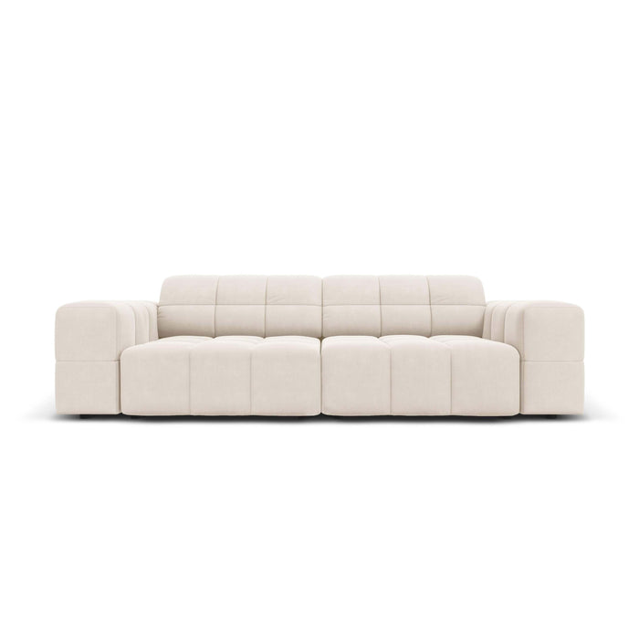 Cosmopolitan Design Chicago 3-zitsbank  - Velvet - Crème