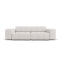 Cosmopolitan Design Chicago 3-zitsbank - Chenille - Lichtgrijs