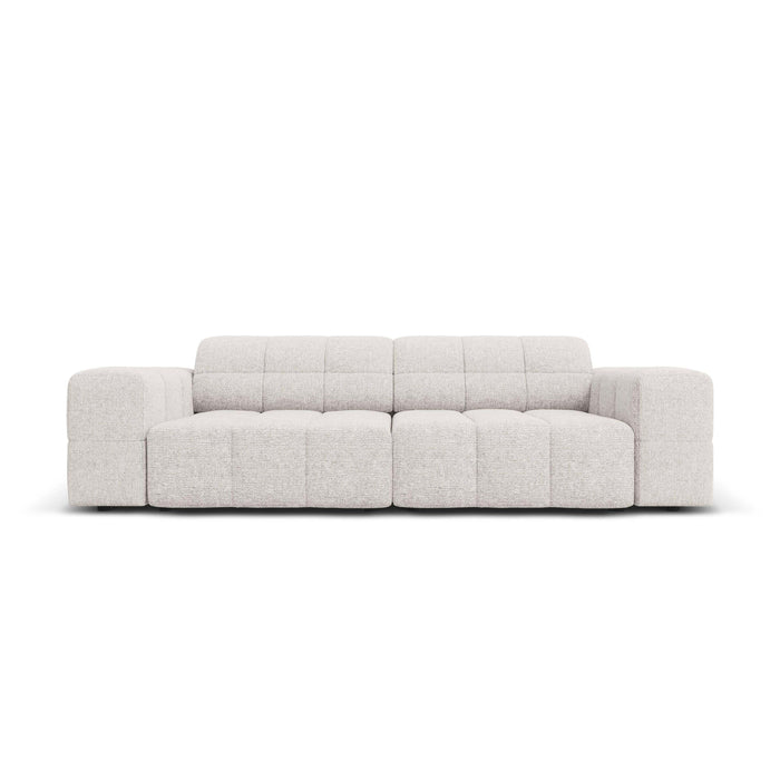 Cosmopolitan Design Chicago 3-zitsbank - Chenille - Lichtgrijs