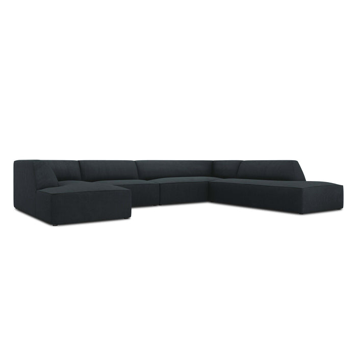 Windsor & Co Sao U-bank - Hoek Rechts - Ribstof - Blauw
