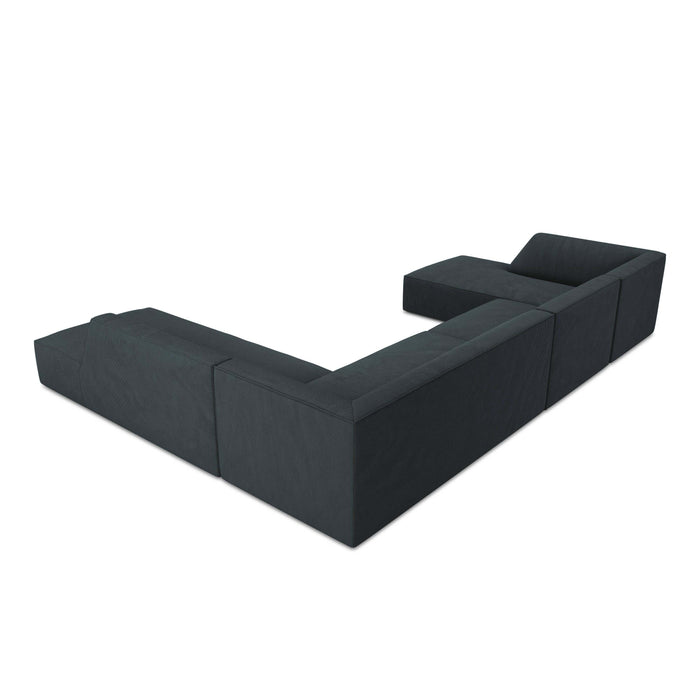 Windsor & Co Sao U-bank - Hoek Rechts - Ribstof - Blauw