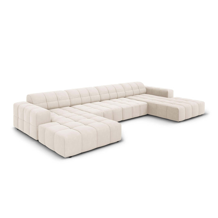 Cosmopolitan Design Chicago U-bank - Velvet - Crème