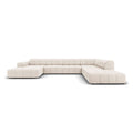 Cosmopolitan Design Chicago U-bank - Hoek Rechts - Velvet - Crème