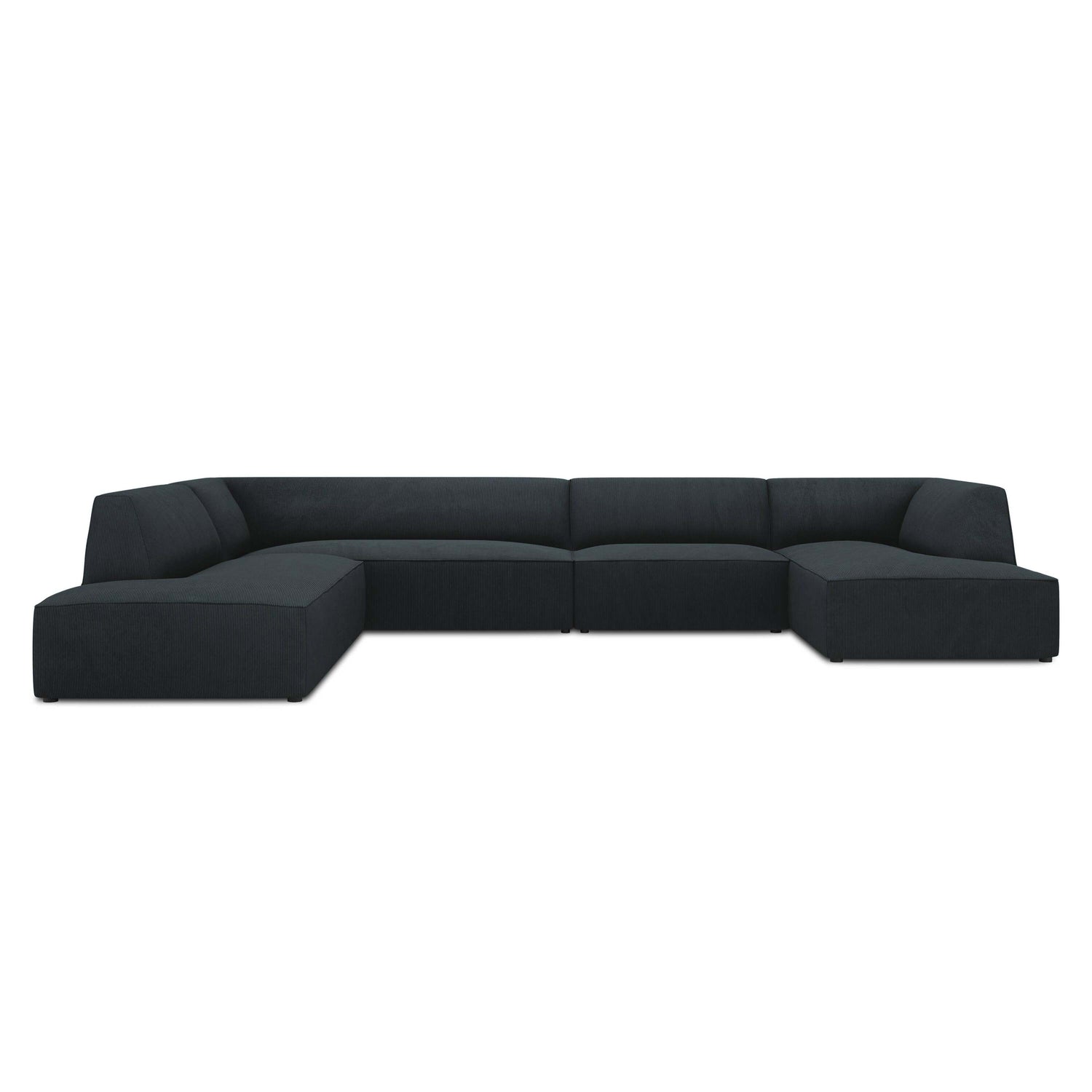 Windsor & Co Sao U-bank - Hoek Links - Ribstof - Blauw