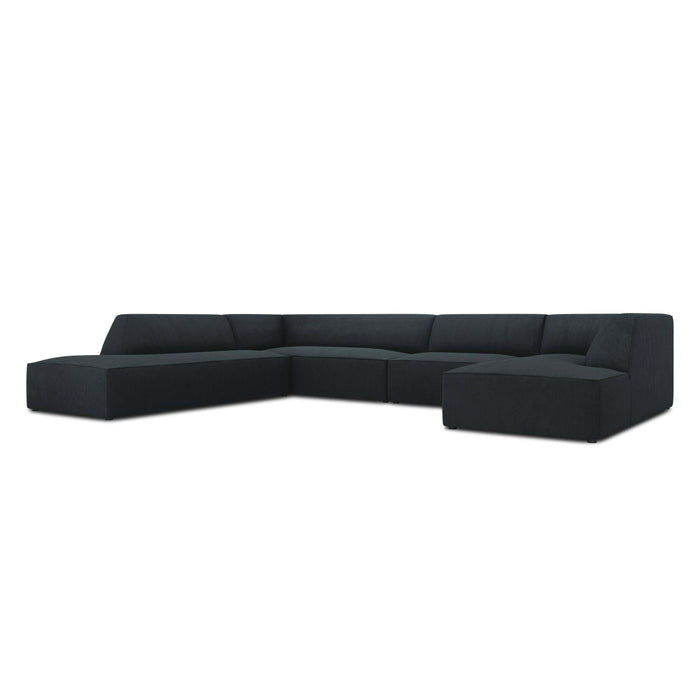 Windsor & Co Sao U-bank - Hoek Links - Ribstof - Blauw