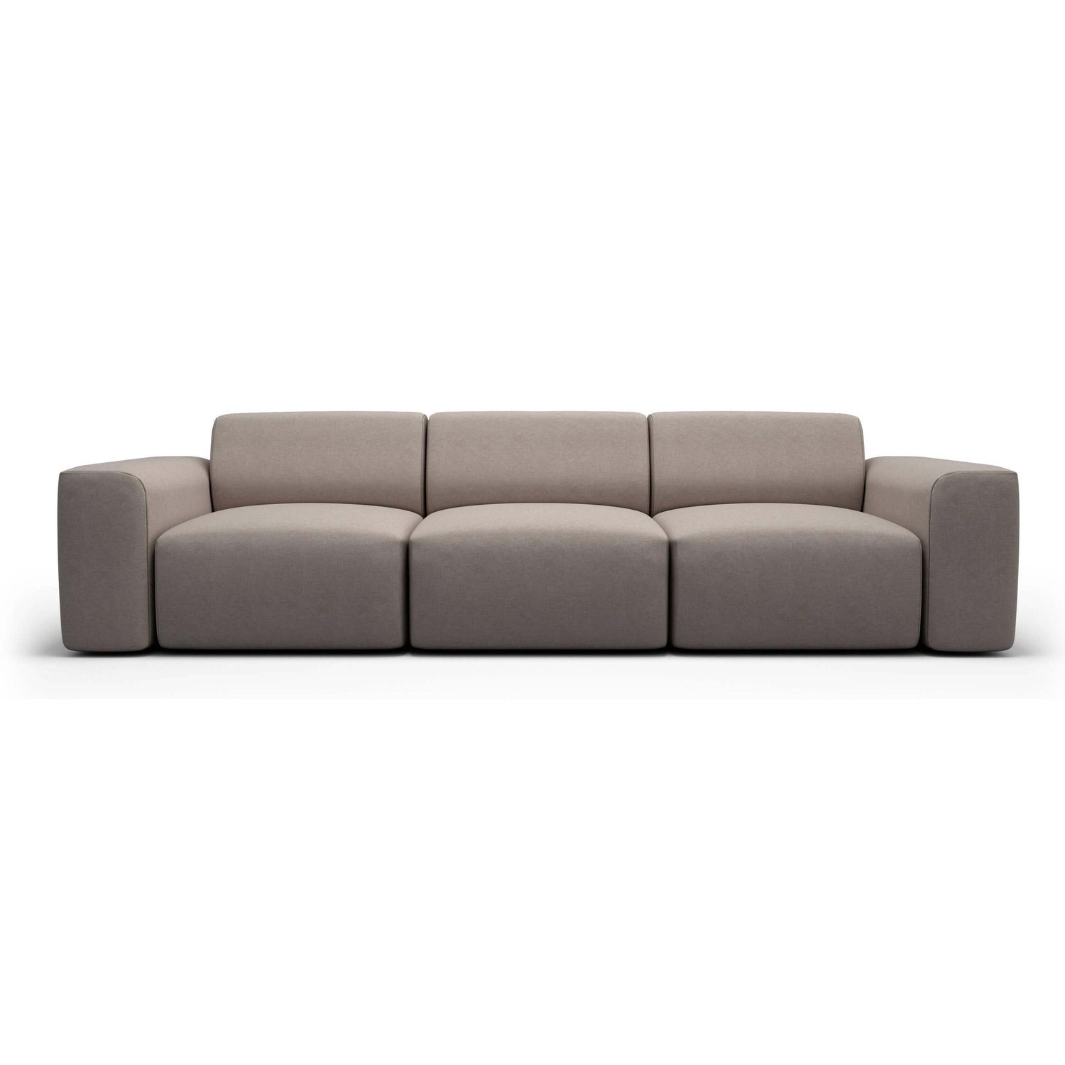 NADUVI Collection Nina 3-zitsbank - Linnen - Beige