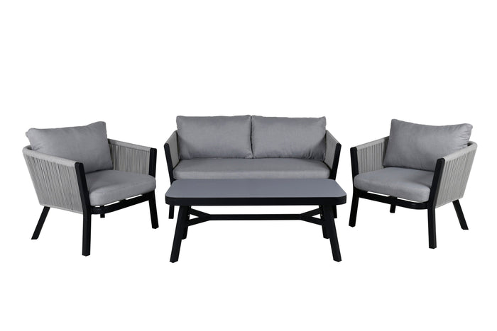 Rebellenclub Amary Loungeset - Zwart
