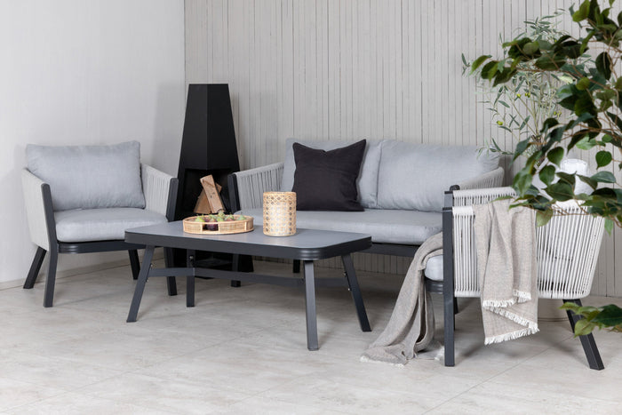 Rebellenclub Amary Loungeset - Zwart