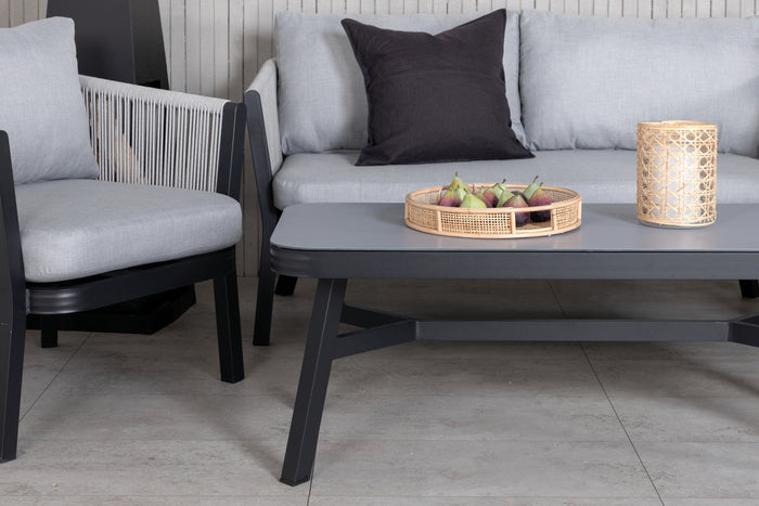 Rebellenclub Amary Loungeset - Zwart