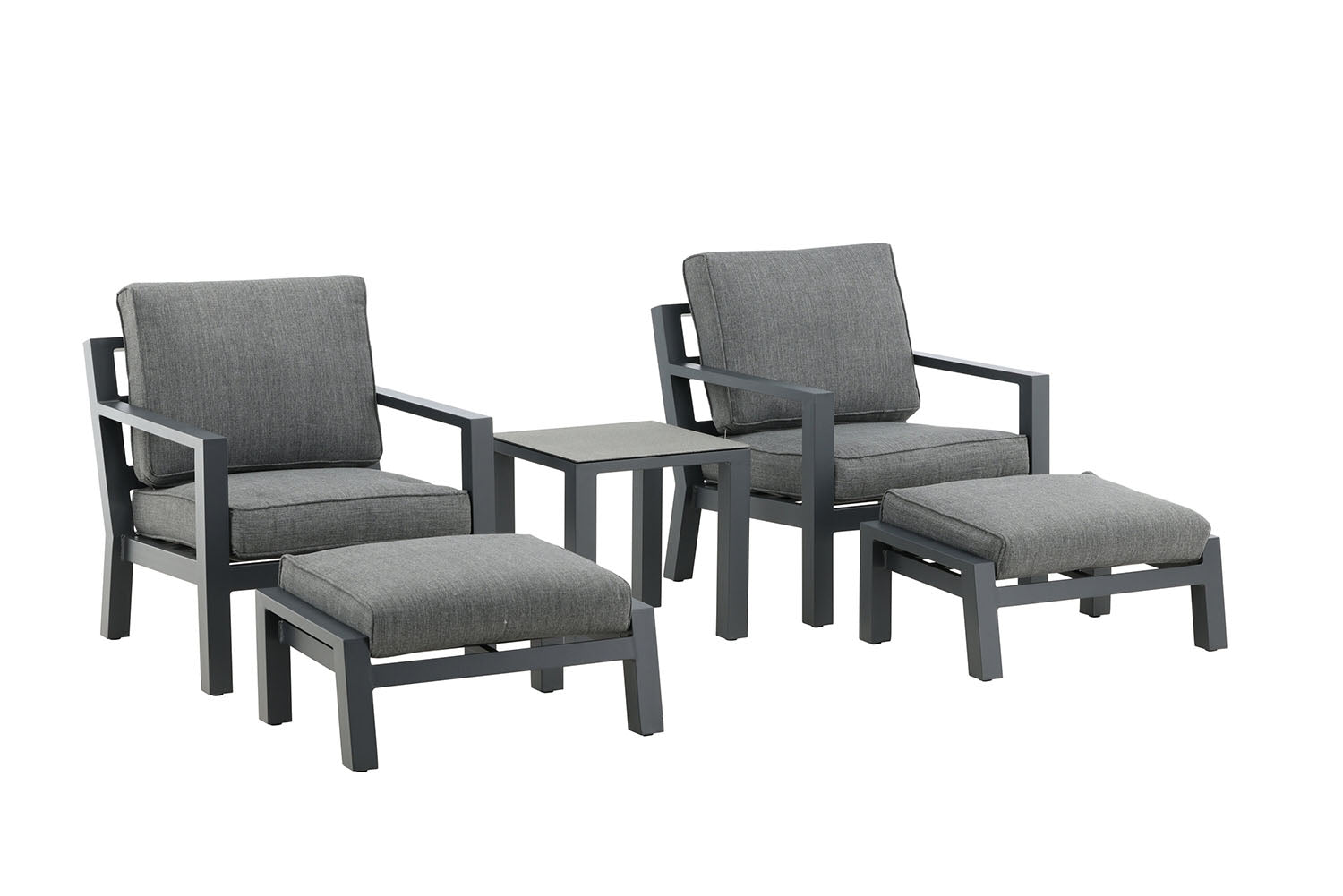 Rebellenclub Lilium Loungeset - Zwart