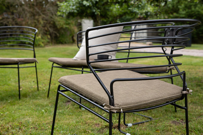 Rebellenclub Naxos Loungeset - Zwart