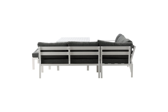 Rebellenclub Dalia Hoekloungeset - Wit