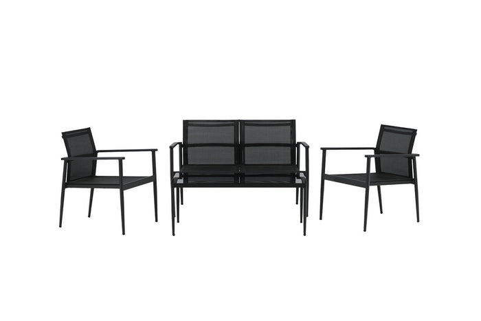 Rebellenclub Solis Loungeset - Zwart