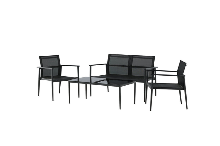 Rebellenclub Solis Loungeset - Zwart