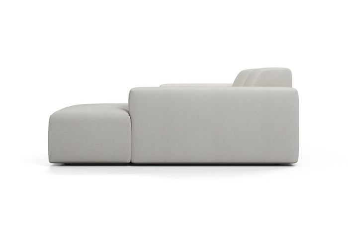 NADUVI Collection Nina Hoekbank Rechts - Linnen - Crème