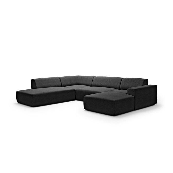 NADUVI Collection Nina U-bank Links - Velvet - Donkergroen