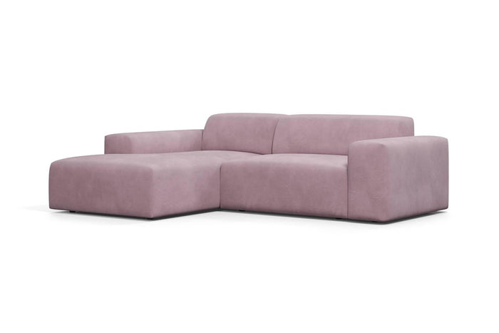 NADUVI Collection Nina Hoekbank Links - Velvet - Lila
