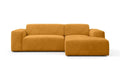 NADUVI Collection Nina Hoekbank Rechts - Velvet - Mosterdgeel