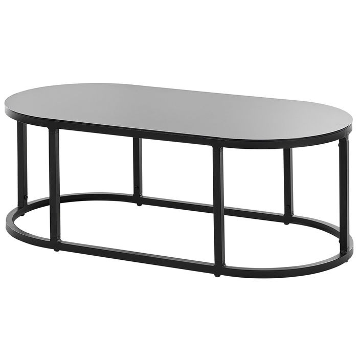 Beliani - MONTEFALCO - Tuinbank 3-zits - Wit - Aluminium