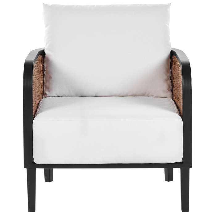 Beliani - MONTEFALCO - Tuinstoel - Wit - Aluminium