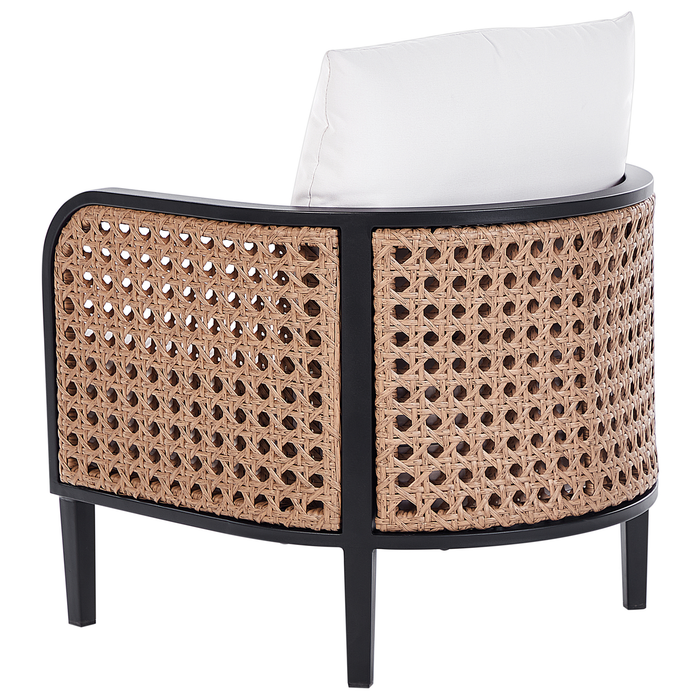 Beliani - MONTEFALCO - Tuinstoel - Wit - Aluminium