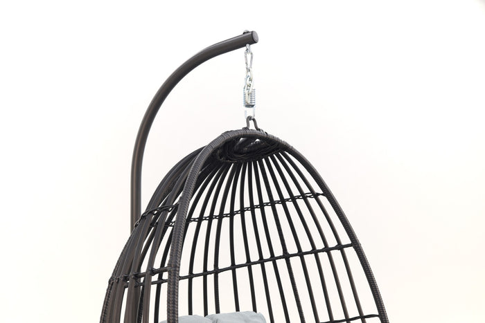 Garden Impressions Panama hangstoel -carbon black|mint grey