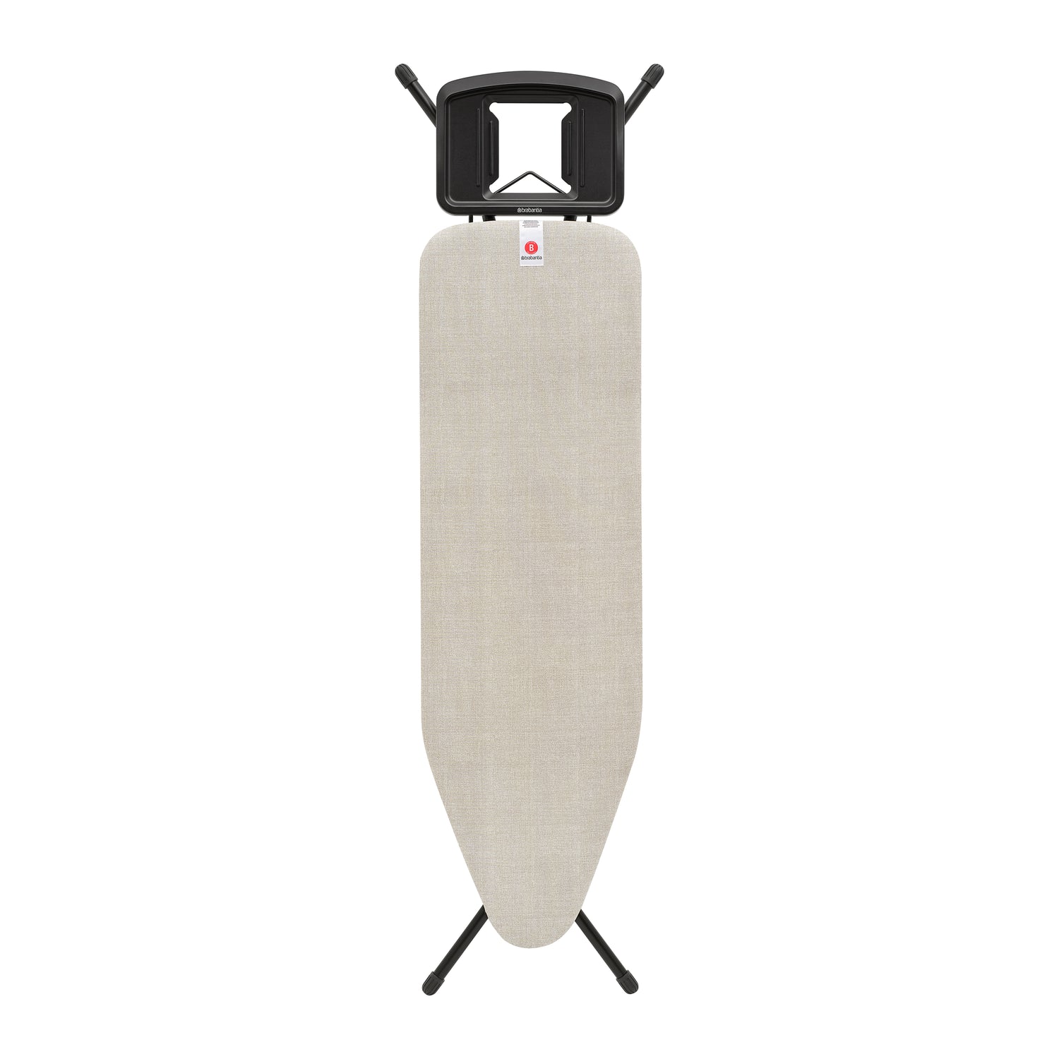Brabantia Strijkplank B met Strijkijzerhouder 124 x 38 cm - Denim Grey