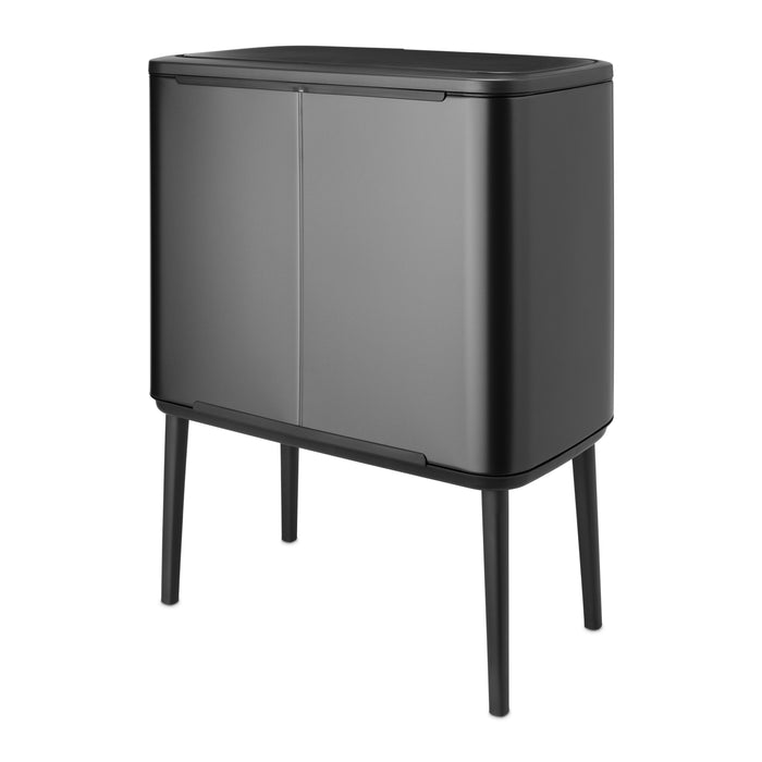 Brabantia Bo Touch Bin Afvalemmer 3 x 11 Liter - Confident Grey