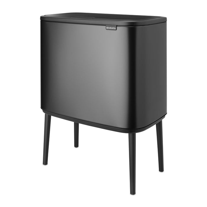 Brabantia Bo Touch Bin Afvalemmer 3 x 11 Liter - Confident Grey