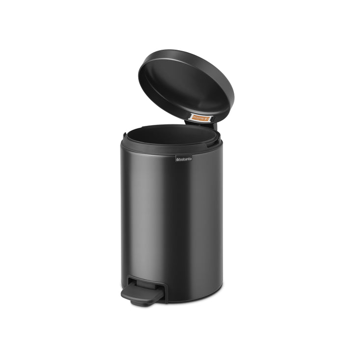 Brabantia NewIcon Pedaalemmer - 12 L - Confident Grey