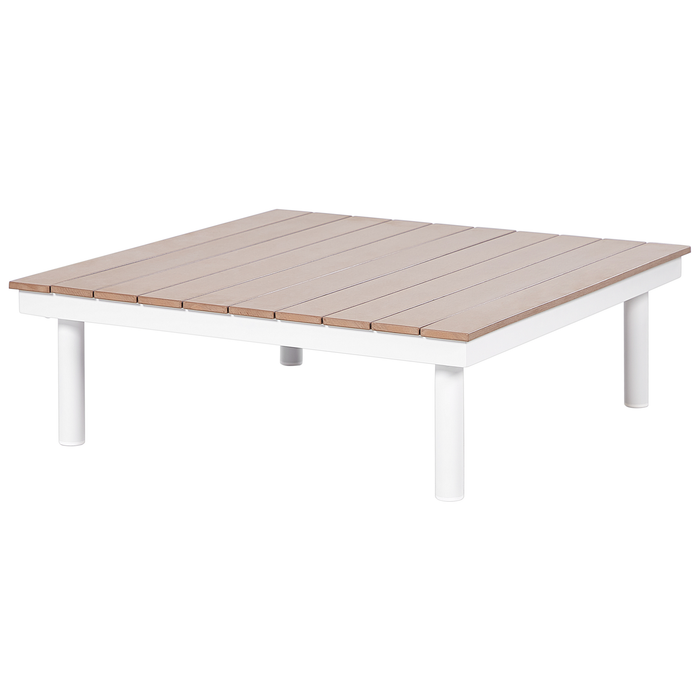 Beliani - MISSANELLO - Loungeset - Beige - Aluminium|Polyester
