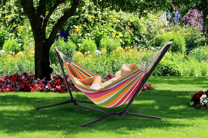 Feel Furniture - Hangmat met metalen standaard - Sunshine