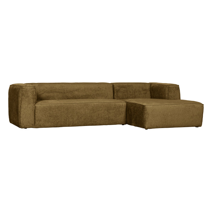 WOOOD Bean Hoekbank met Chaise Longue Rechts - Velvet - Spices
