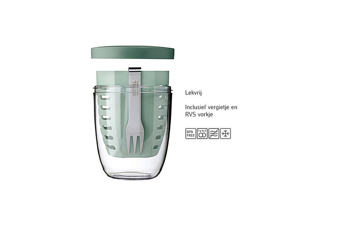 Fruit-& Veggie pot Ellipse - Nordic black